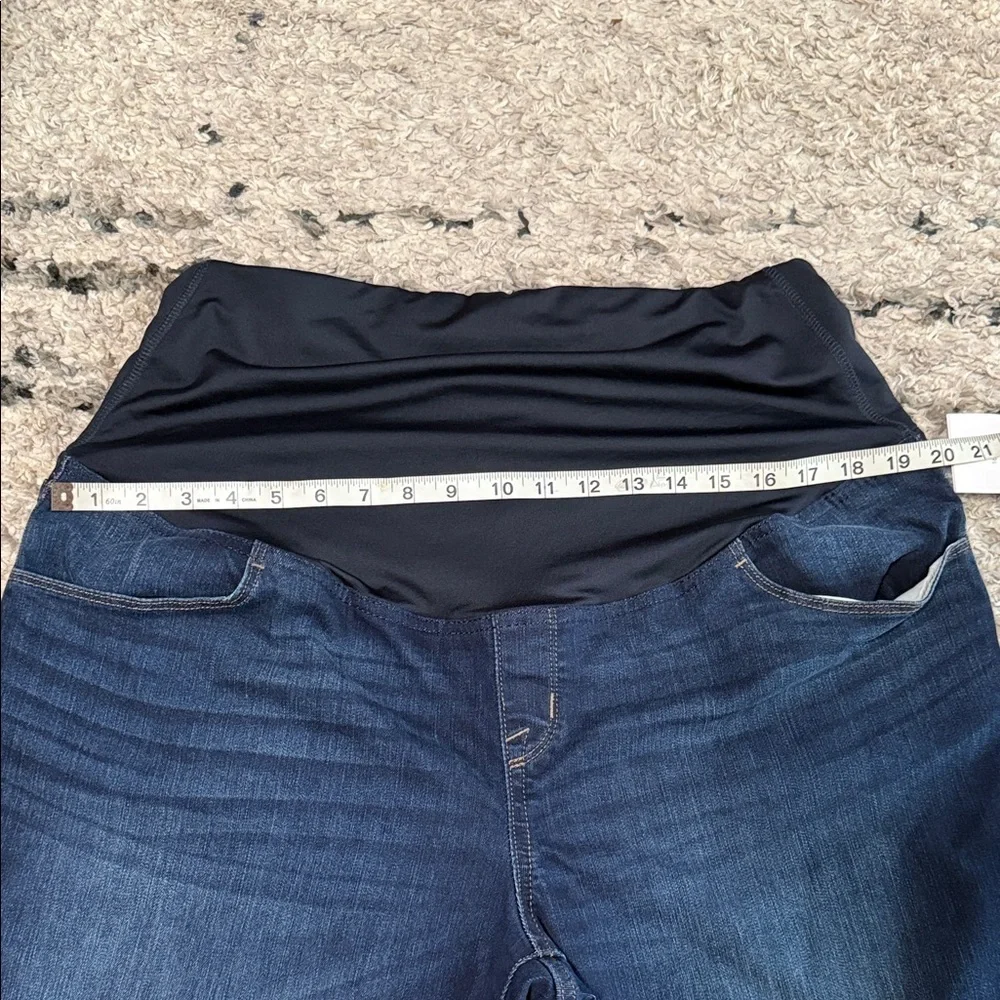 Isabel Maternity by Ingrid & Isabel Dark Blue Skinny Jeans - Picture 4 of 11